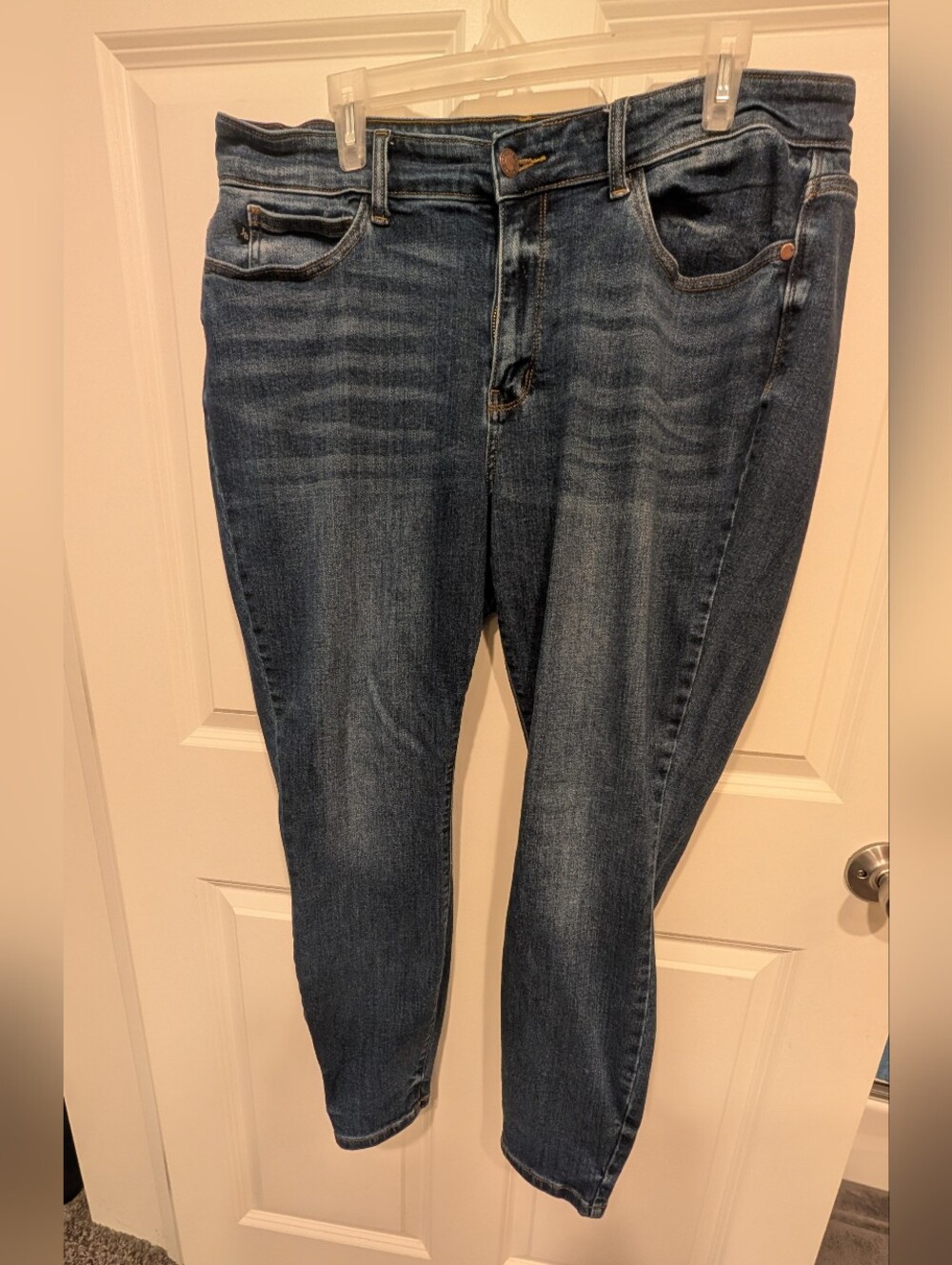 Judy Blue Dark Wash Ankle Skinny Jeans